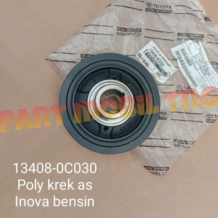 Jual Pulley Poly Kruk Krek As Crankshaft Toyota Innova Fortuner Bensin