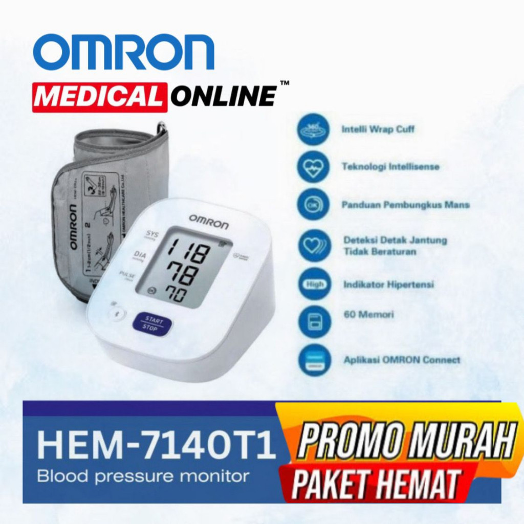 Jual Tensimeter Omron Hem T T Hem Tensimeter Digital