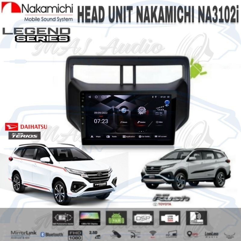 Jual Head Unit Android Nakamichi Inch Oem All New Rush Terios