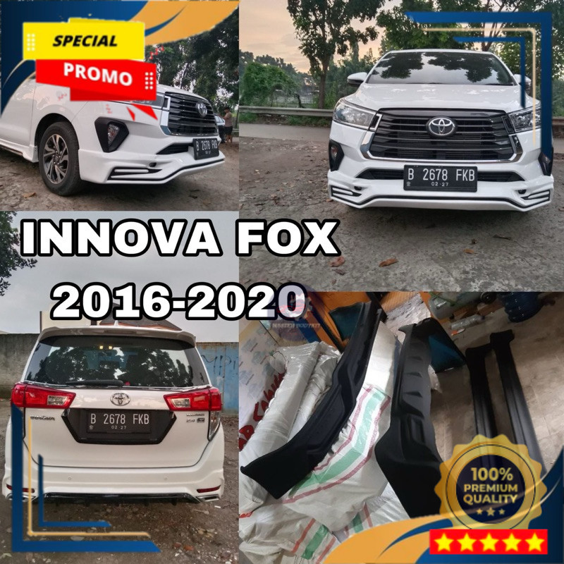 Jual Bodikit Bodykit Innova Reborn Facelift Fox Mix Trd 2017 2018 2019