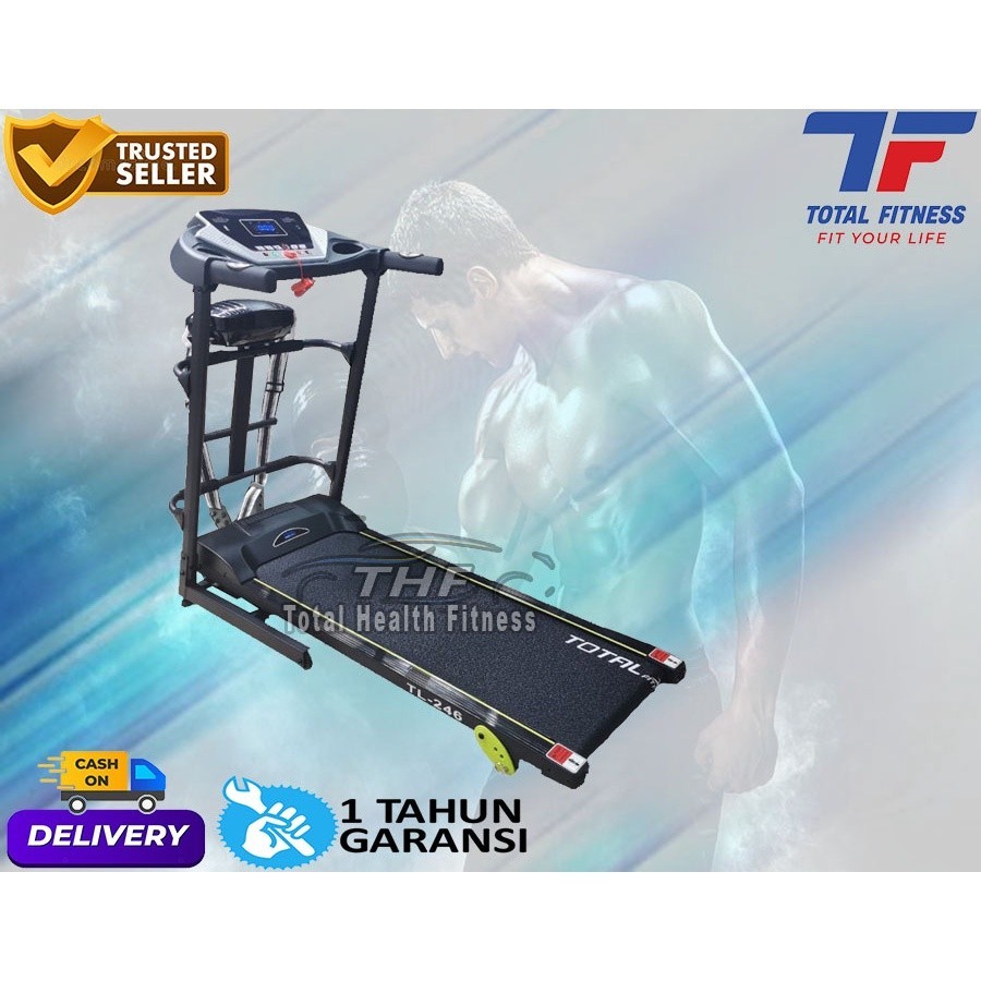 Jual Alat Olahraga Fitness Treadmill Elektrik Tl Electric Treadmill