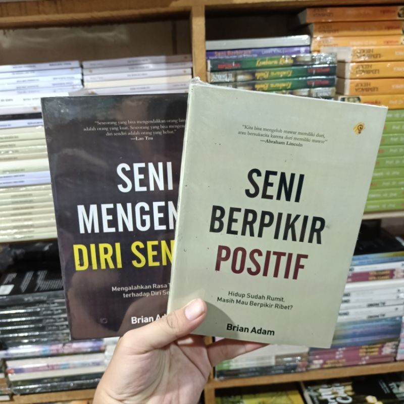 Jual Paket Buku Seni Berpikir Positif Seni Mengenal Diri Sendiri