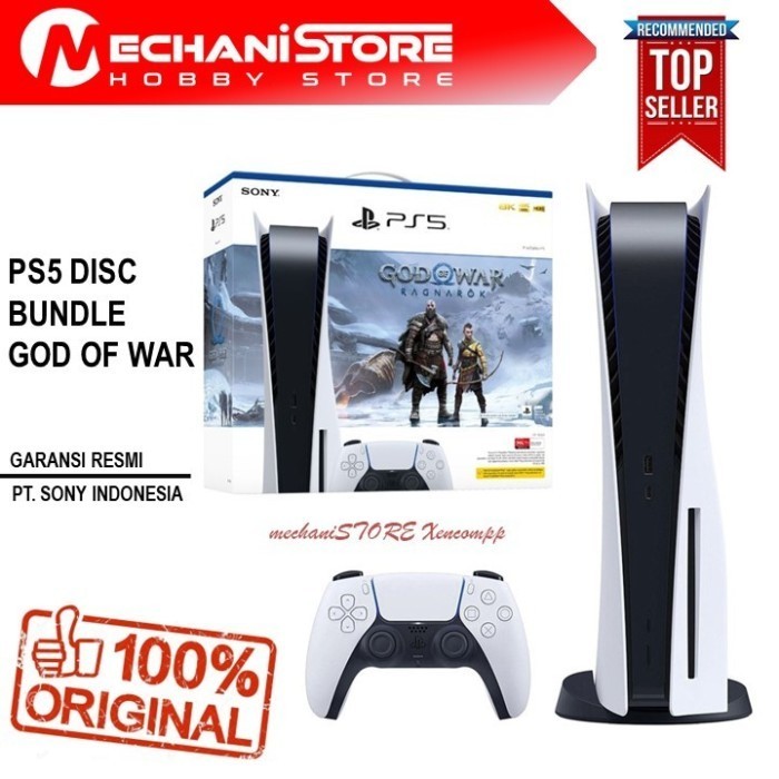 Jual PS5 Sony Disc Version Bundle God Of War Ragnarok PS 5 Garansi 2thn