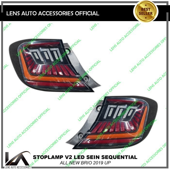 Jual Stoplamp All New Brio V Led Sein Sequential Terlariss