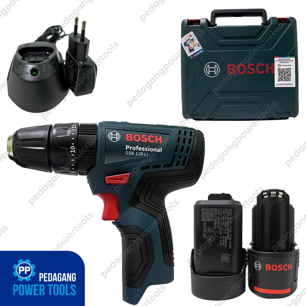 Jual Bosch Gsb Mesin Bor Beton Tembok Cordless Impact Drill