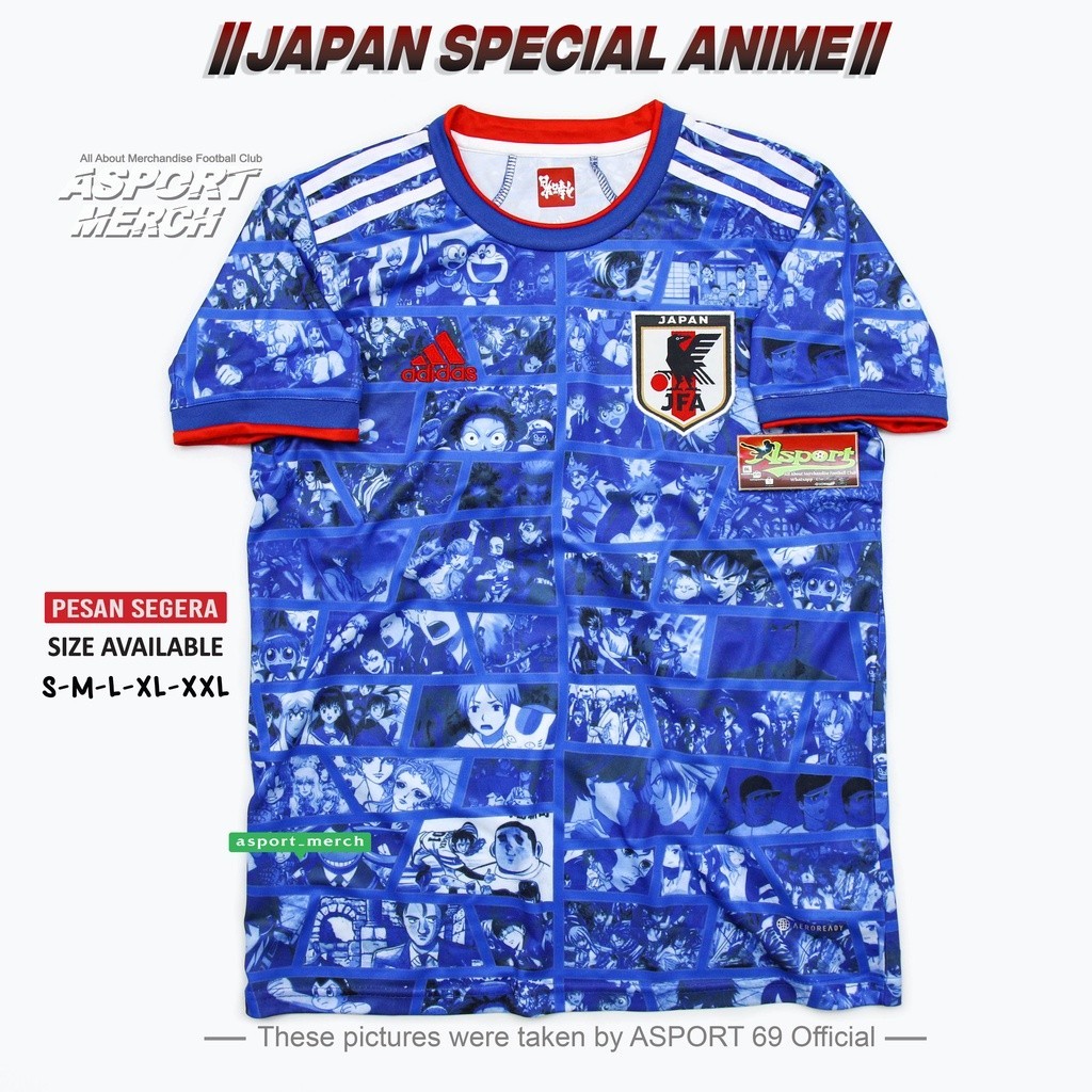 Jual JERSEY JEPANG SPECIAL ANIME 2021 2022 JERSEY JAPAN Shopee Indonesia