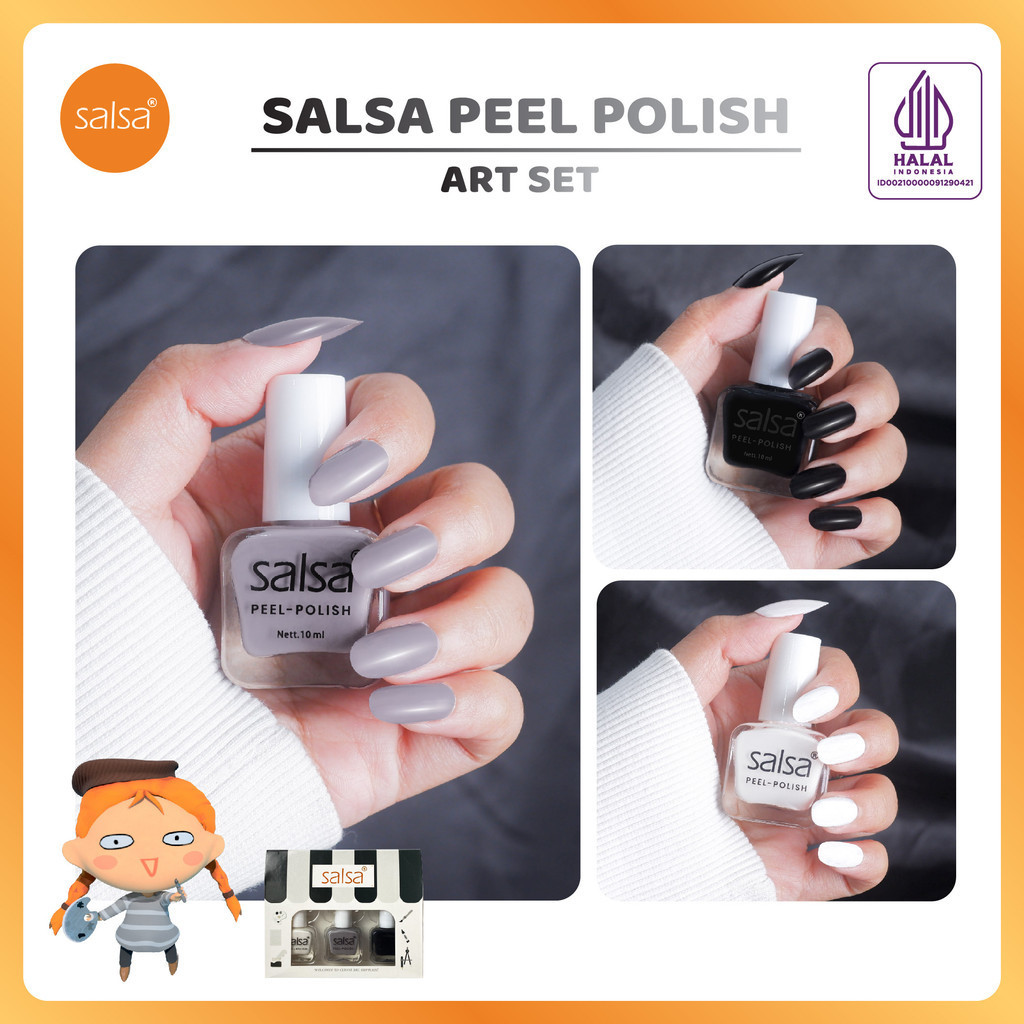 Jual Najmia Salsa Nail Polish Ecer Nude Series Nude Matte