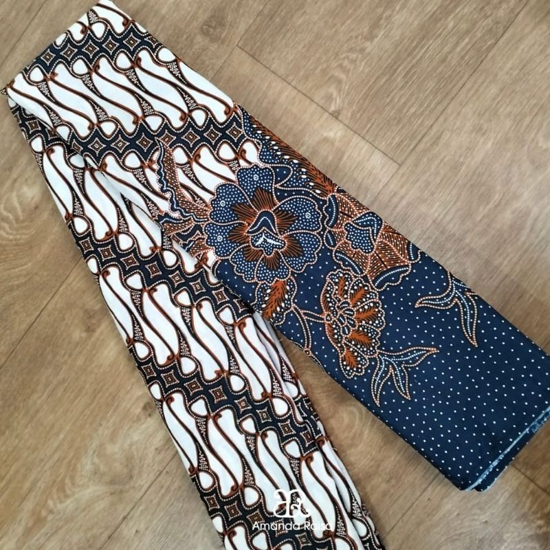 Jual Kain Batik Potongan Meteran Motif Parang Kembang Shopee Indonesia