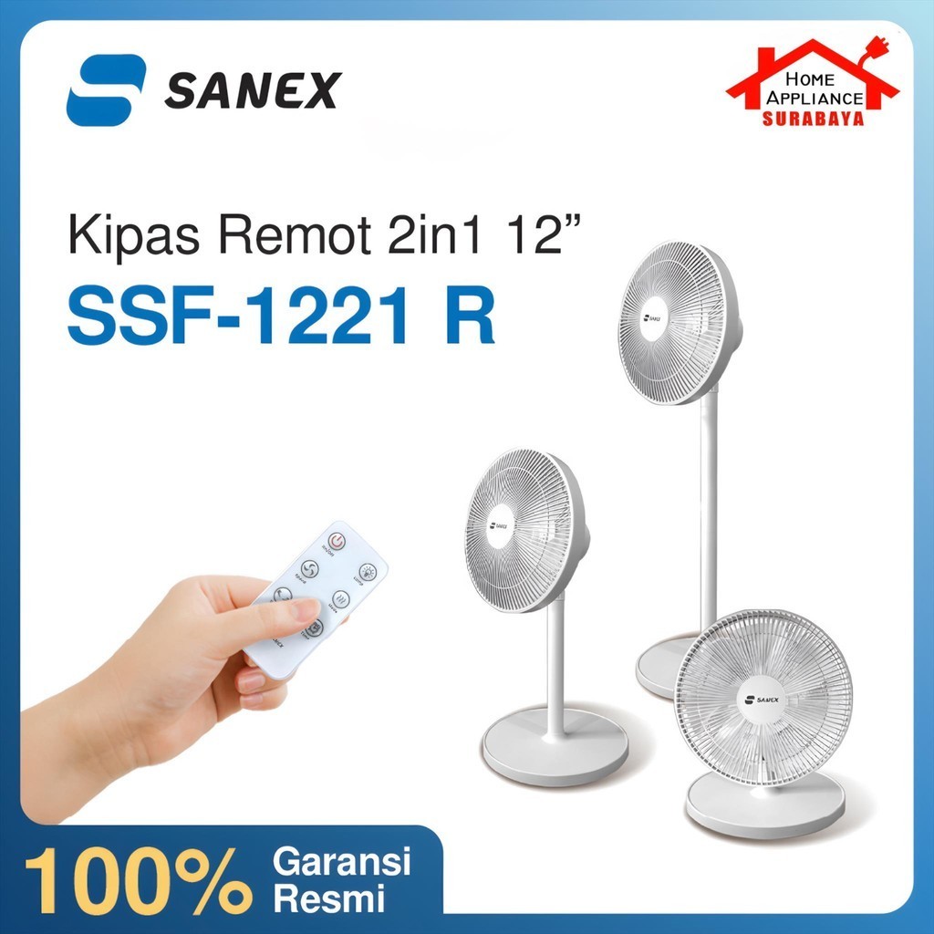 Jual Sanex Stand Fan Kipas Angin Berdiri In Inch Siwon Series