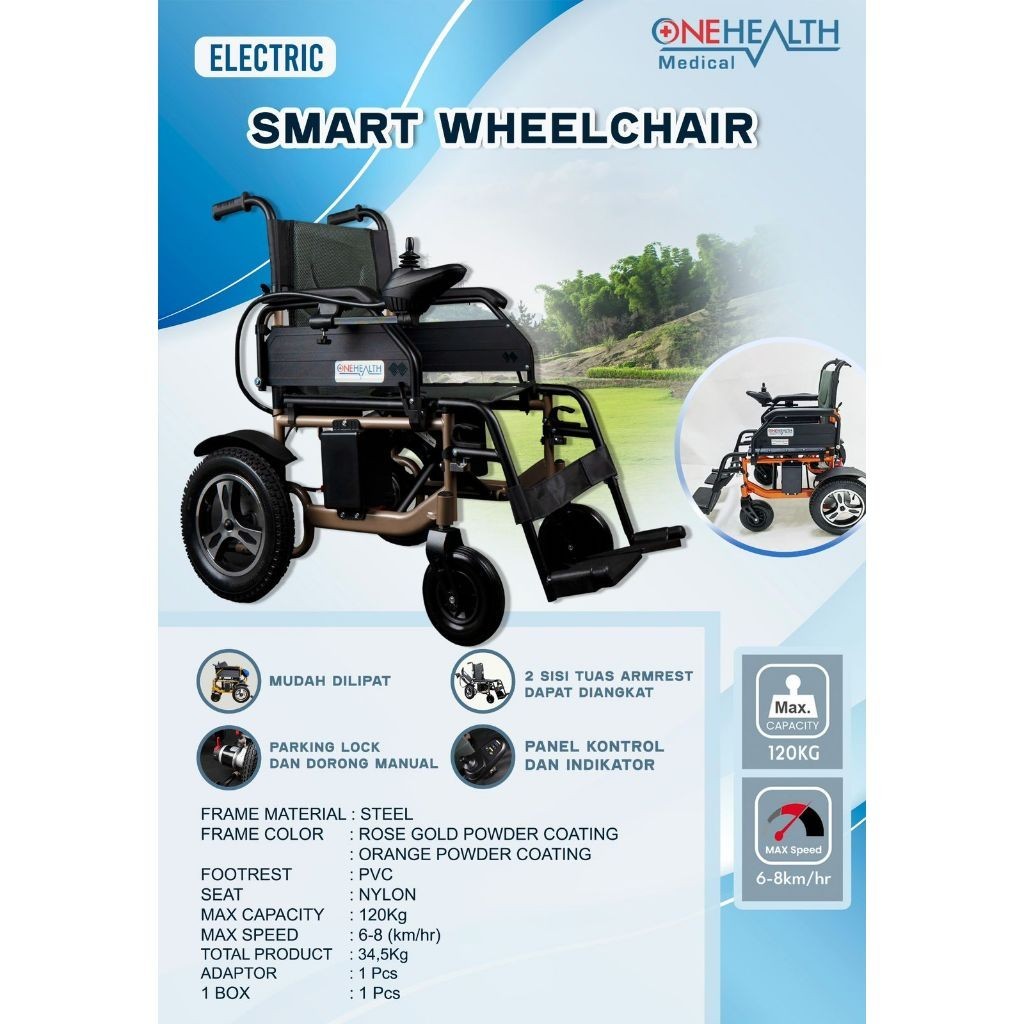 Jual Ready Kursi Roda Elektrik Travel Onehealth Ky Smart