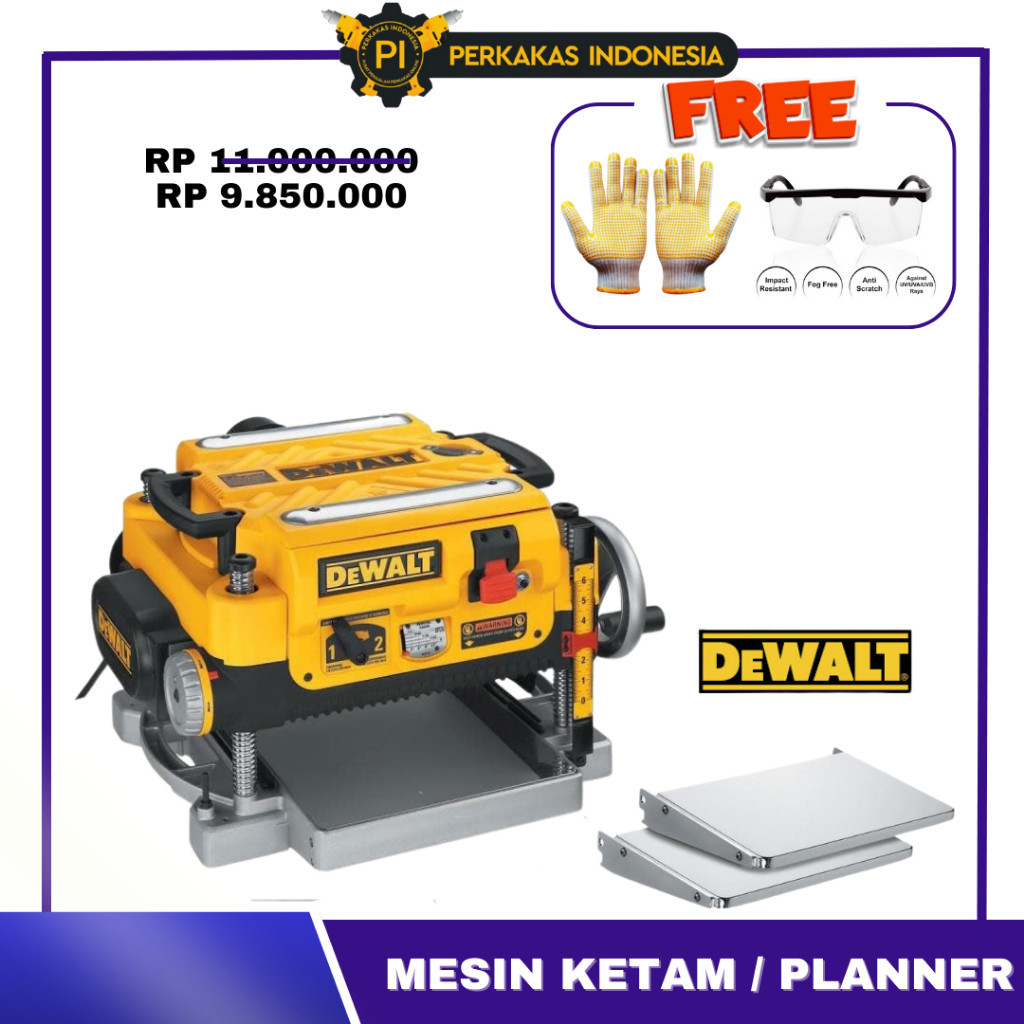 Jual Mesin Meja Auto Planer Duduk Dewalt Dw Inch Mesin