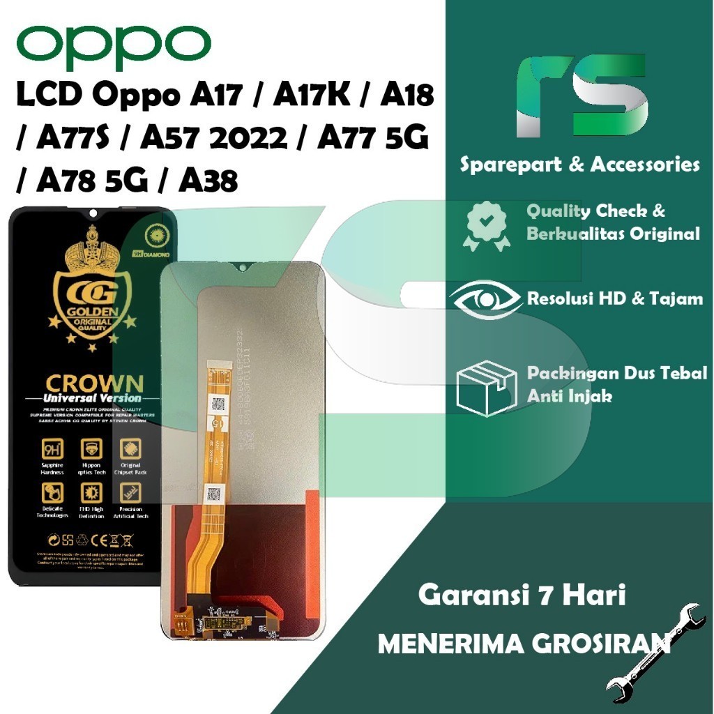 Jual LCD TOUCHSCREEN OPPO A57 4G 2022 OPPO A17 OPPO A17K OPPO