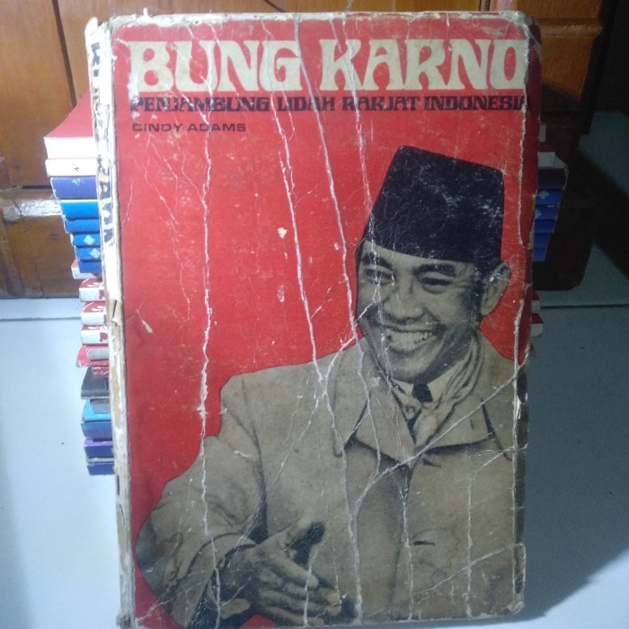 Jual Buku Bung Karno Penyambung Lidah Rakyat Cindy Adams Original