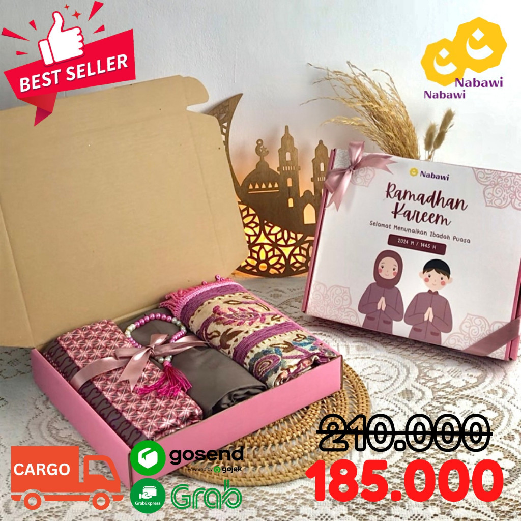 Jual Hampers Diandra Mukena Rayon Dan Sajadah Hampers Ramadhan Lebaran