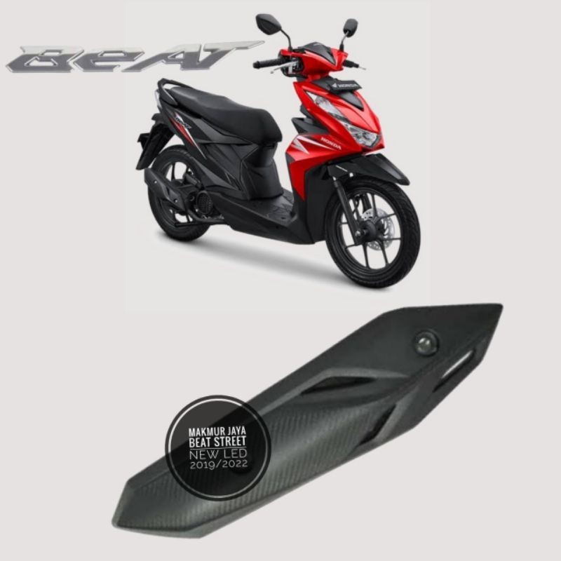 Jual Cover Tutup Pelindung Tameng Knalpot Honda Beat Deluxe New Street