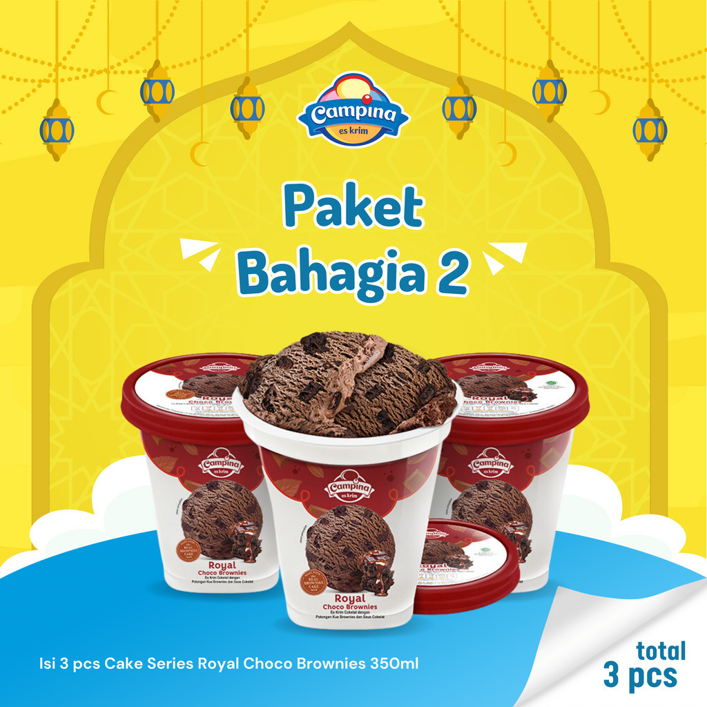 Jual Paket Ice Cream Campina Bahagia Es Krim Shopee Indonesia