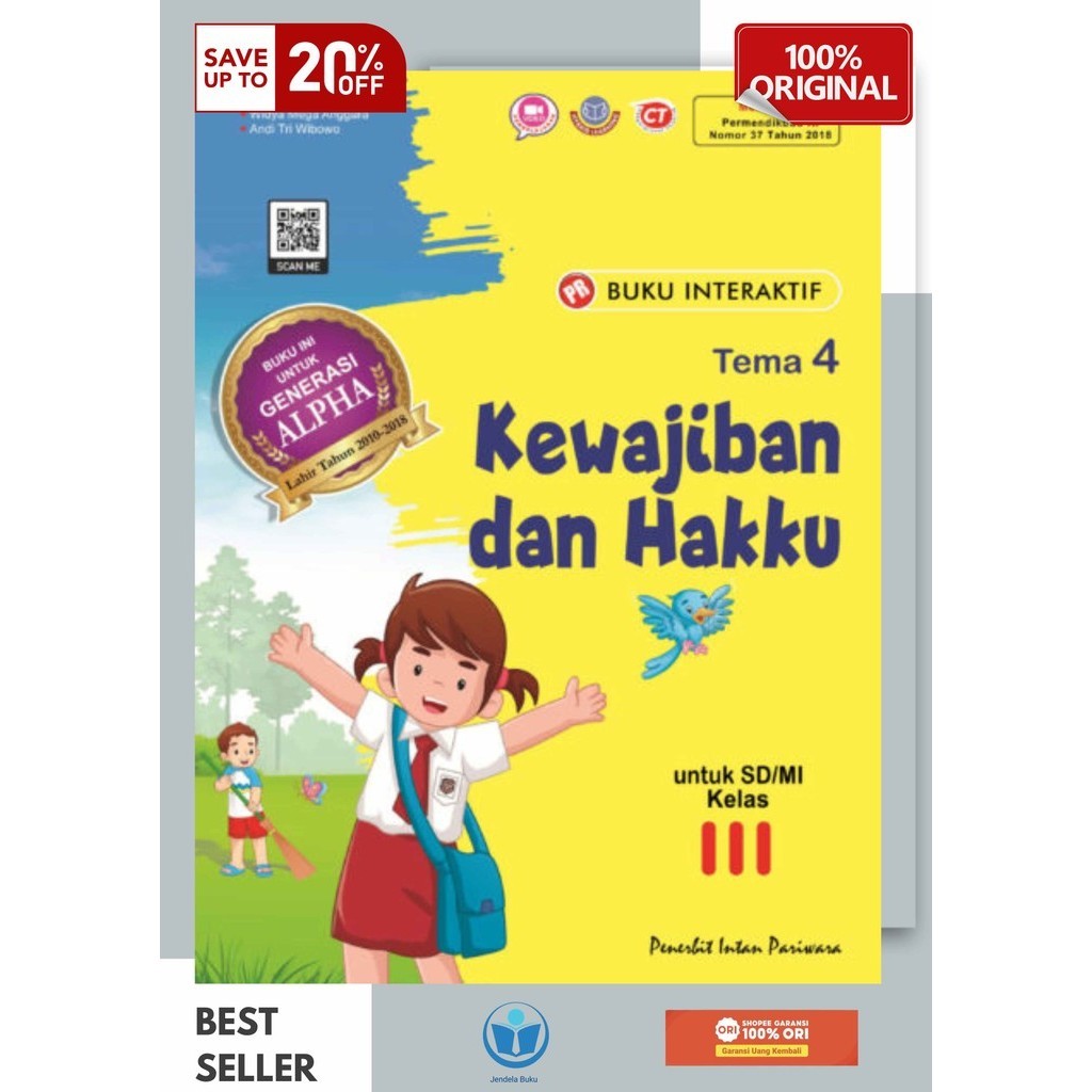 Jual Buku Pr Lks Kewajiban Dan Hakku K Sd Mi Kelas Tema Semester