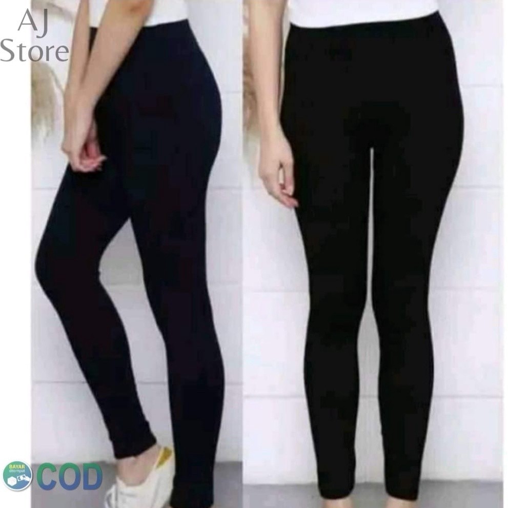 Jual Promo Leging Wanita Dewasa Panjang Lejing Spandek Jersey Licin