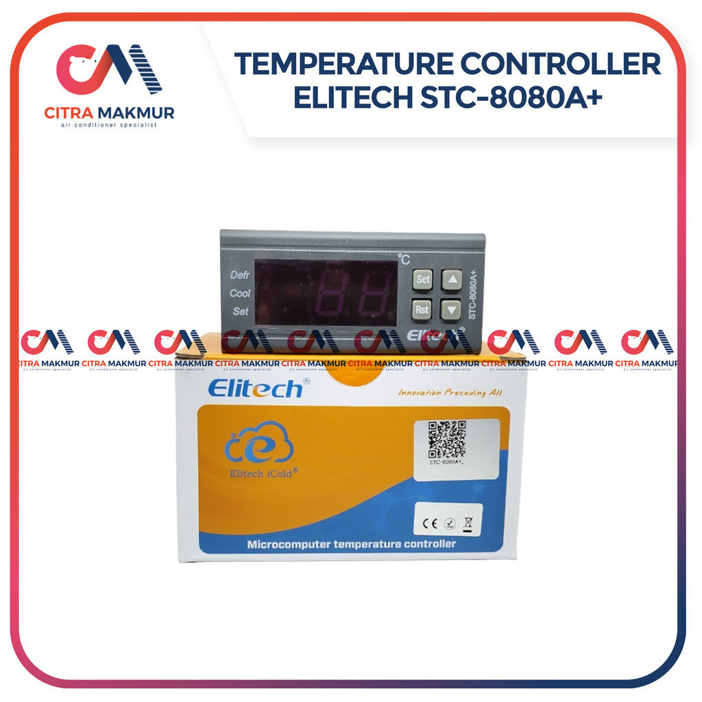 Jual Elitech Temperature Controller Thermostat Kulkas Stc A A