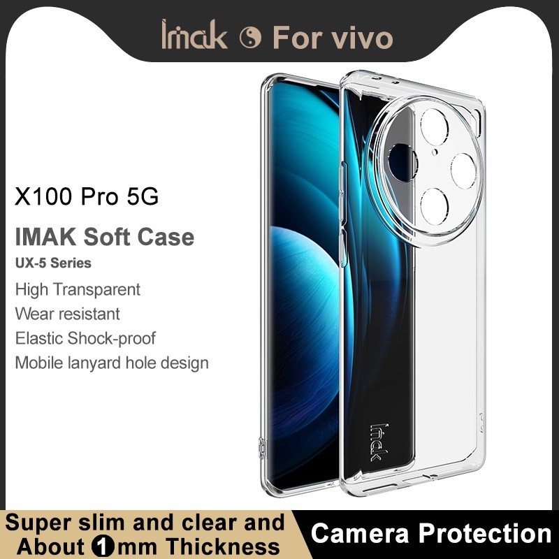 Jual Original Imak Casing Vivo X Pro G Transparent Soft Tpu Back