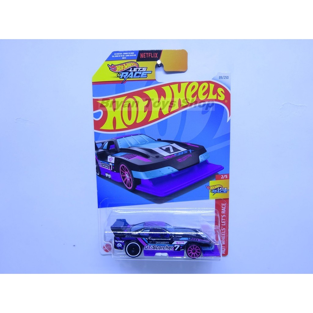 Jual Hot Wheels Gt Scorcher Ungu Mobil Balap Shopee Indonesia