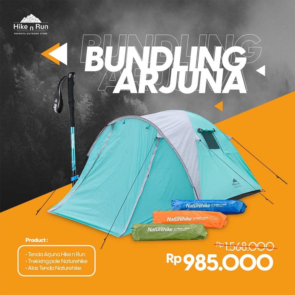 Jual Hike N Run Arjuna Tenda Camping Orang Hnr T Shopee Indonesia