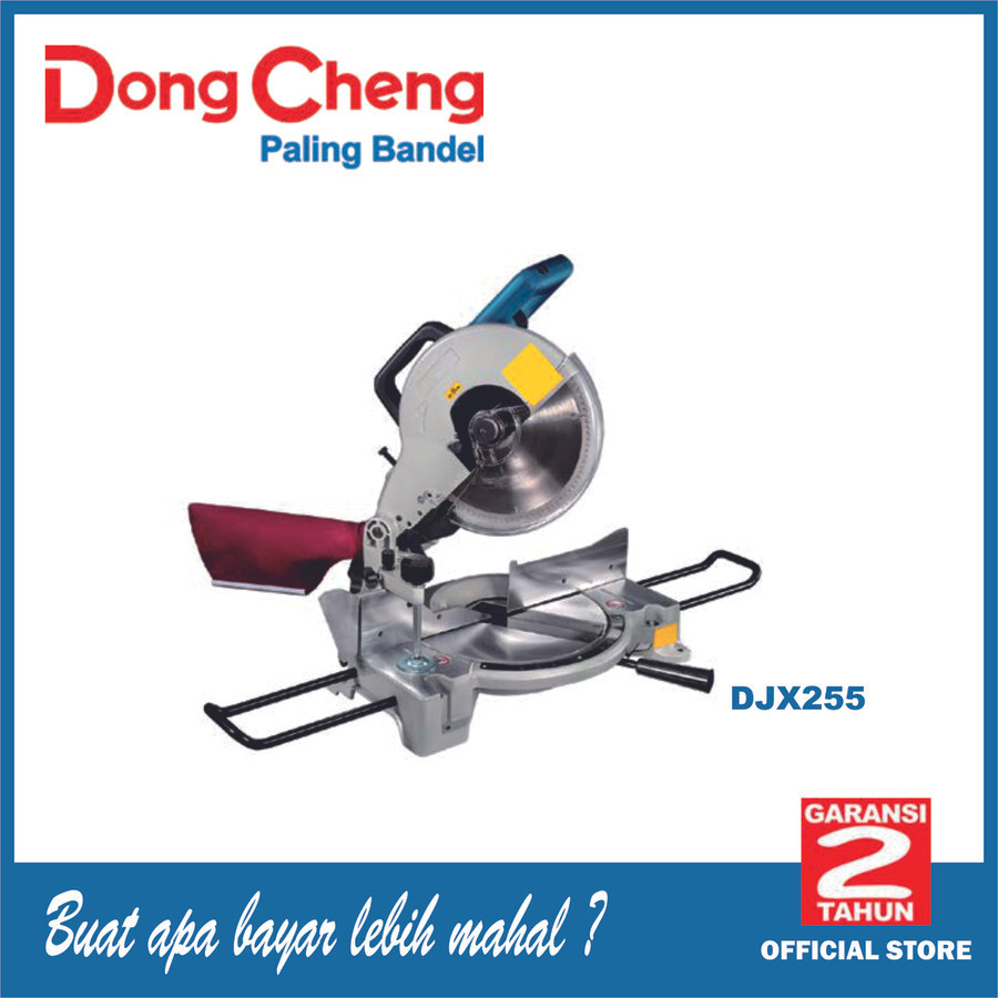 Jual Mesin Potong Alumunium Miter Saw DJX255 DONGCHENG DJX 255 Mitre