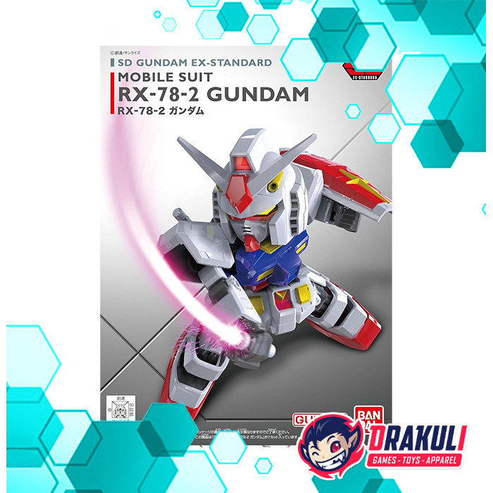 Jual BANDAI Plamo SD Gundam Ex Standard RX 78 2 Gundam Shopee Indonesia