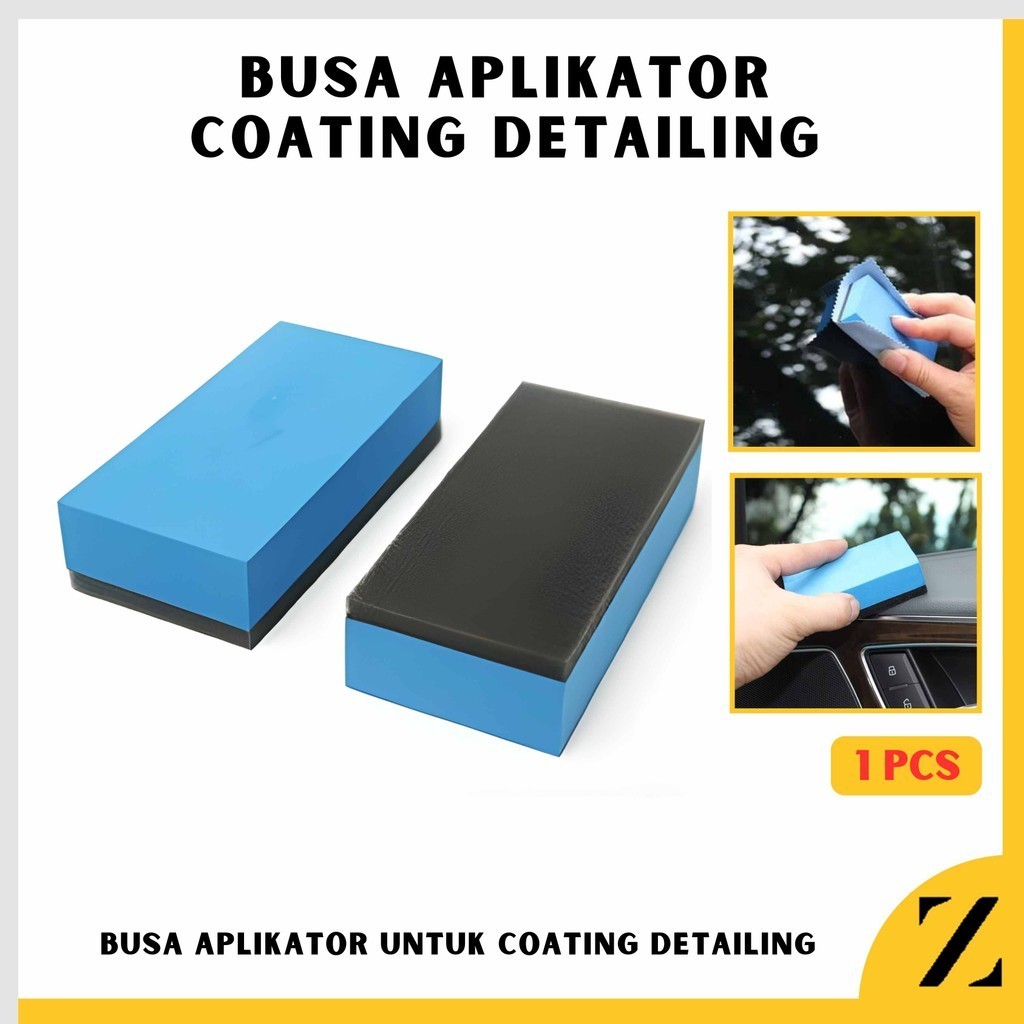 Jual Busa Coating Auto Detailing Applicator Pad Aplikator Aplikasi Spon