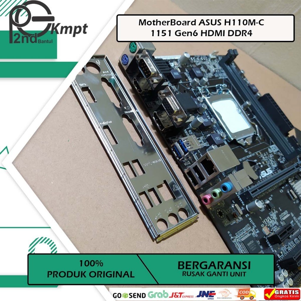 Jual Motherboard Mainboard Mobo Asus H M C Gen Hdmi Ddr