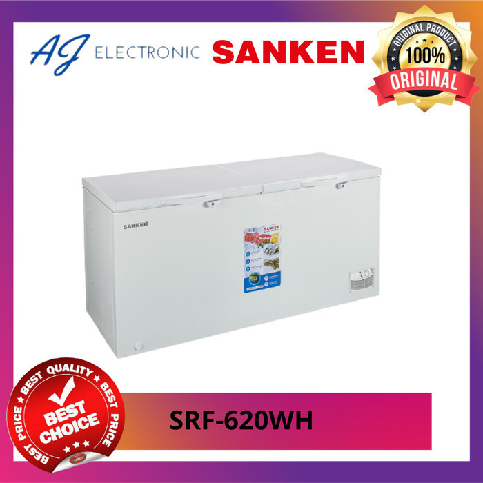 Jual Chest Freezer Box Sanken Srf Wh Srf Wh Srf