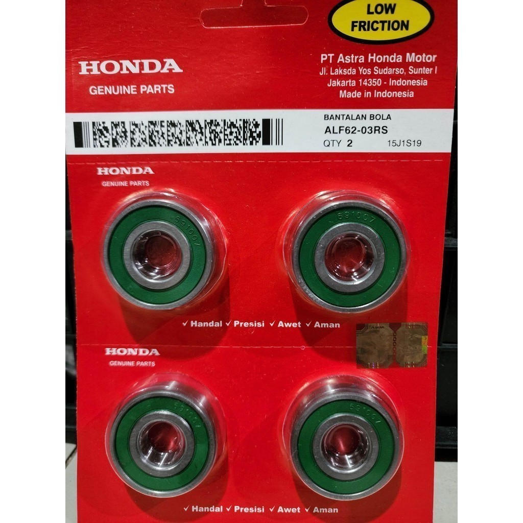 Jual Bearing Laher Bearing Klaker Lahar Ahm Honda Model Pres