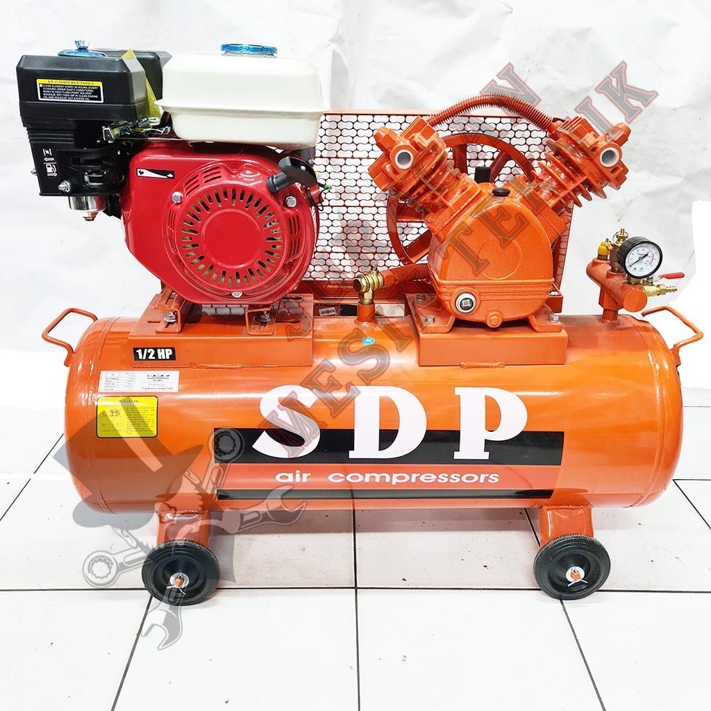 Jual Mesin Kompresor Angin Bensin Sdp By Shark Hp Engine Gx Sdp