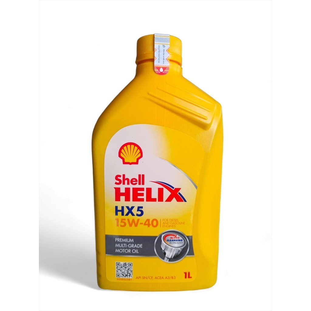 Jual Oli Mesin Mobil Shell Helix HX5 15W 40 1 Liter Premium Multi Grade