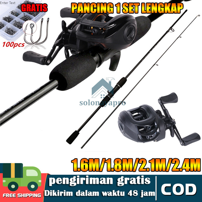 Jual Joran Pancing 1 Set 1 Set Joran Dan Reel Bc BC Set Joran Pancing