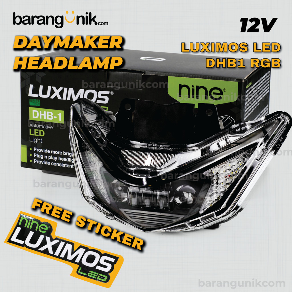 Jual Headlamp Reflektor Daymaker PNP Beat Deluxe Beat Street Nine