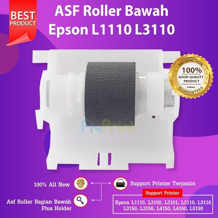 Jual Pick Up Roller Bawah Epson L1110 L1210 L3110 L3210 Karet ASF Roll