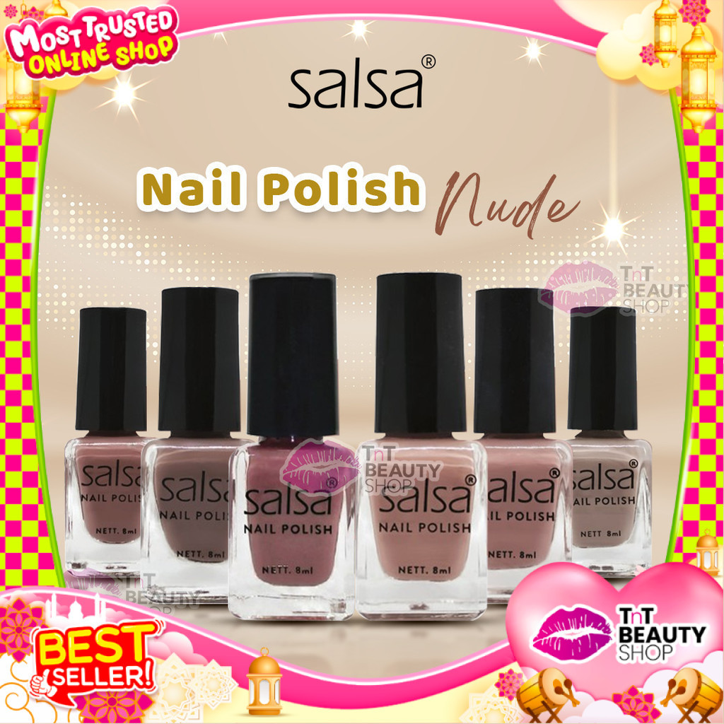 Jual SALSA Nail Polish Nude 01 8ml Kutek Cat Kuku SATUAN Tnt