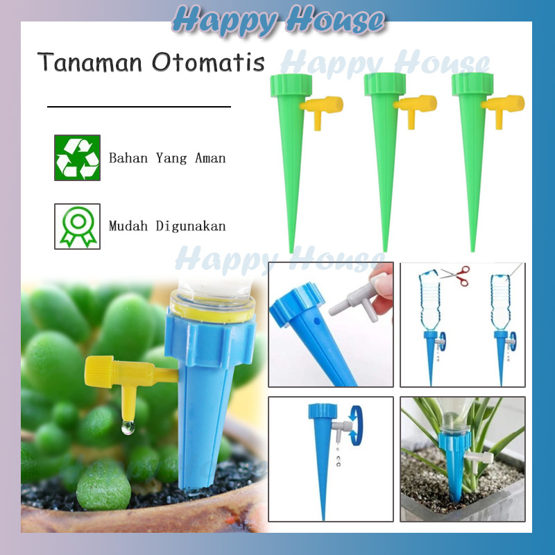 Jual Alat Siram Tanaman Tetes Otomatis Menggunakan Botol Minuman Bekas