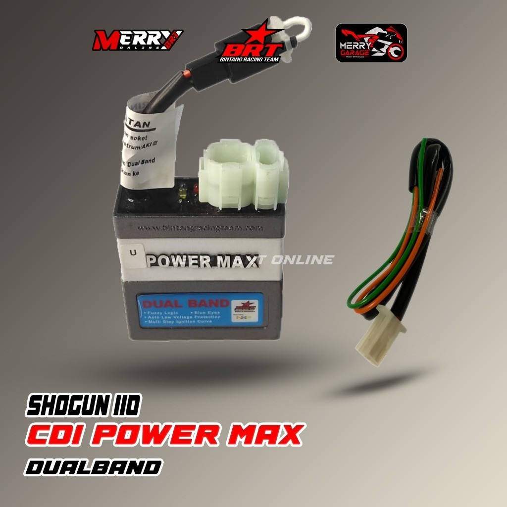 Jual Cdi Powermax BRT Dualband Shogun Kebo Old 110 Megapro Primus TR