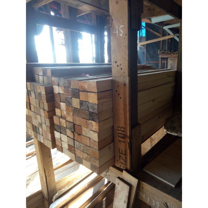 Jual Kaso Kayu Jatilanda Jati Belanda Panjang 110cm Bekas Pallet Import