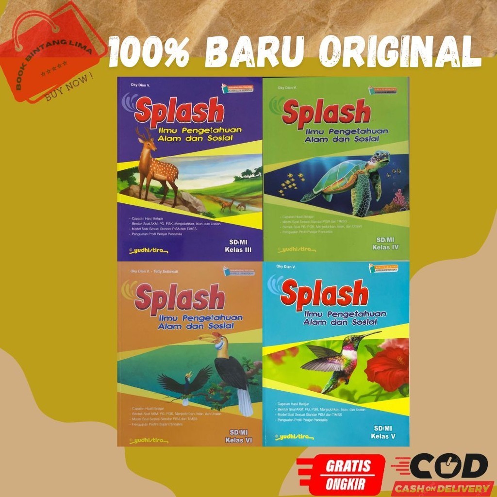 Jual Splash IPAS Ilmu Pengetahuan Alam Dan Sosial Kurikulum Merdeka