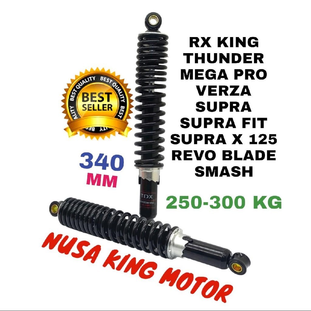 Jual SHOCK BELAKANG 340 SMASH SUPRA X 125 REVO ABS SUPRA FIT SUPRA