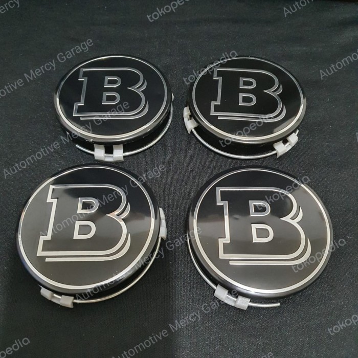 Jual Dop Velg Roda Emblem Brabus 75MM Mercedes Benz Hubcaps Brabus