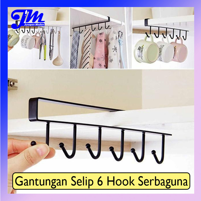 Jual Gantungan Hook Gantungan Selip Dapur Lemari Serbaguna Cantolan