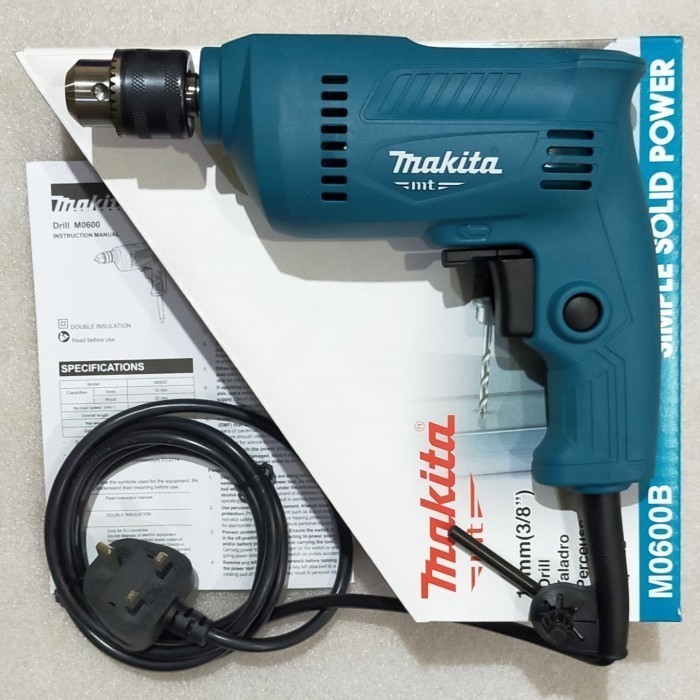 Jual Mesin Bor Makita M0600B 10mm Pengganti Maktec MT 60 Shopee