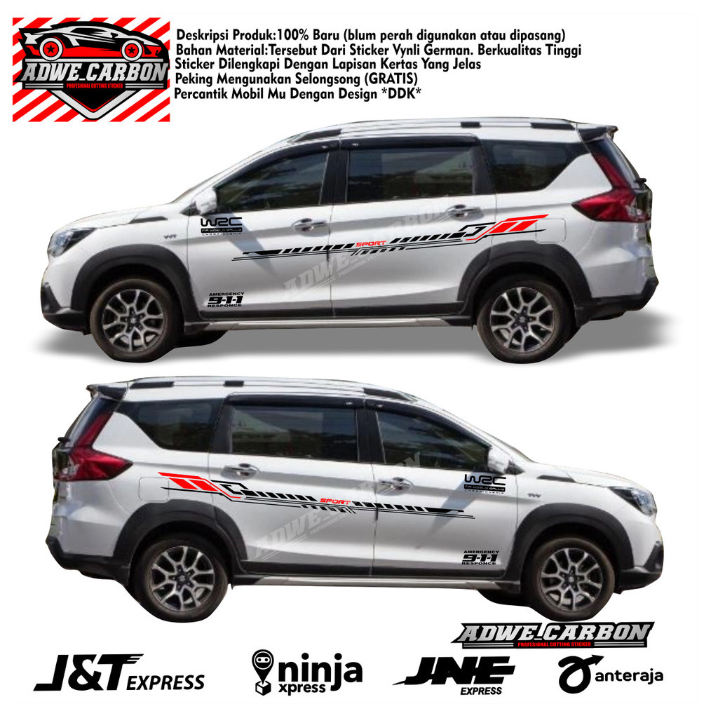 Jual Stiker Mobil Toyota Fortuner Cutting Stiker List Body Mobil