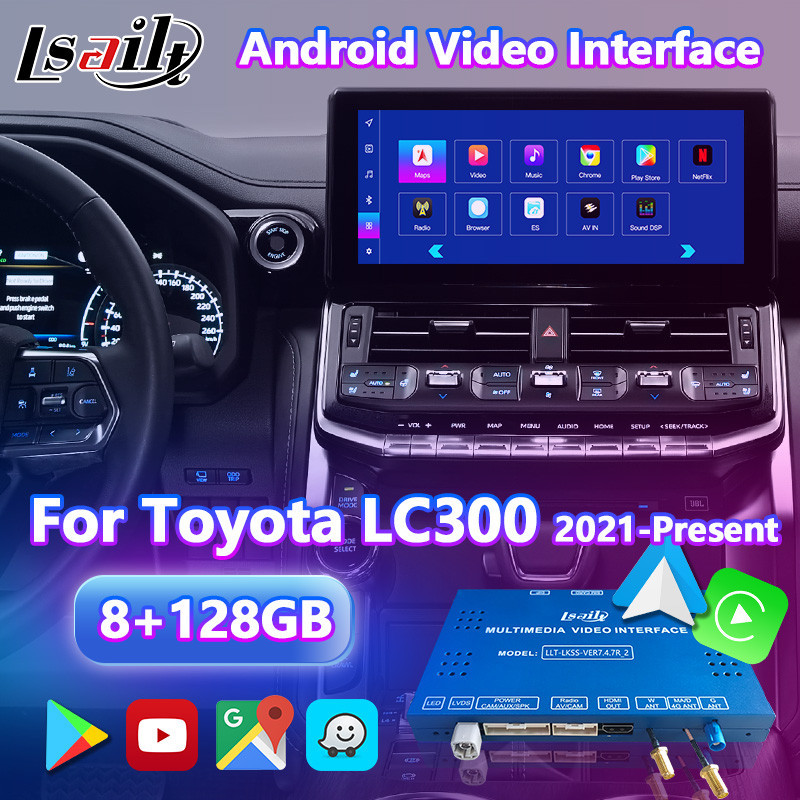 Jual Lsailt 8 128GB Android Multimedia Video Interface For Toyota Land