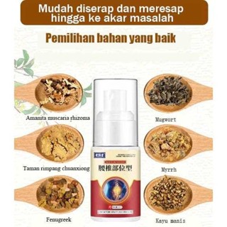 Jual Spray Lutut Nyeri Sendi Linu Tulang Punggung Belakang Semprotan