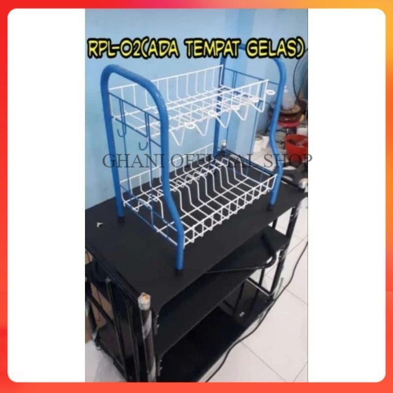 Jual Rpl Rpl Tiang Warna Rak Piring Besi Susun Knockdown